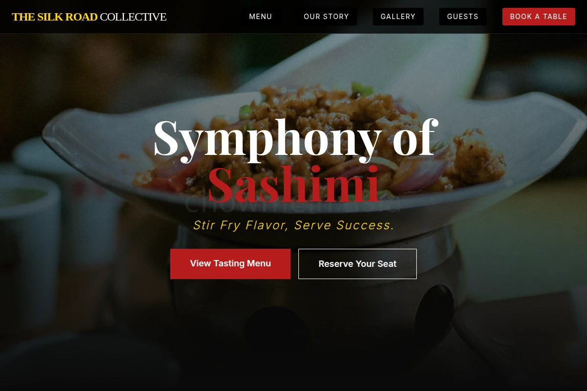 Sashimi Asian Fusion Food
