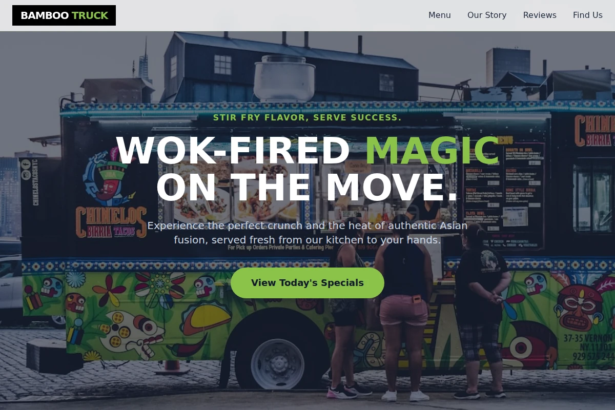 Bamboo Food Truck